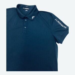 J.Lindeberg Men’s Navy Logo Polo Shirt size 2XL